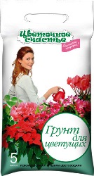 Почвогрунт Цветочное счастье® Для цветущих Купить
