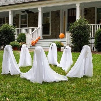 Идеи для украшения усадьбы на Хэллоуин
